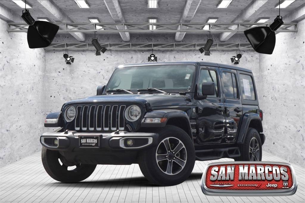 2023 Jeep Wrangler Sahara — SUV — 36,501 mi — San Marcos, TX