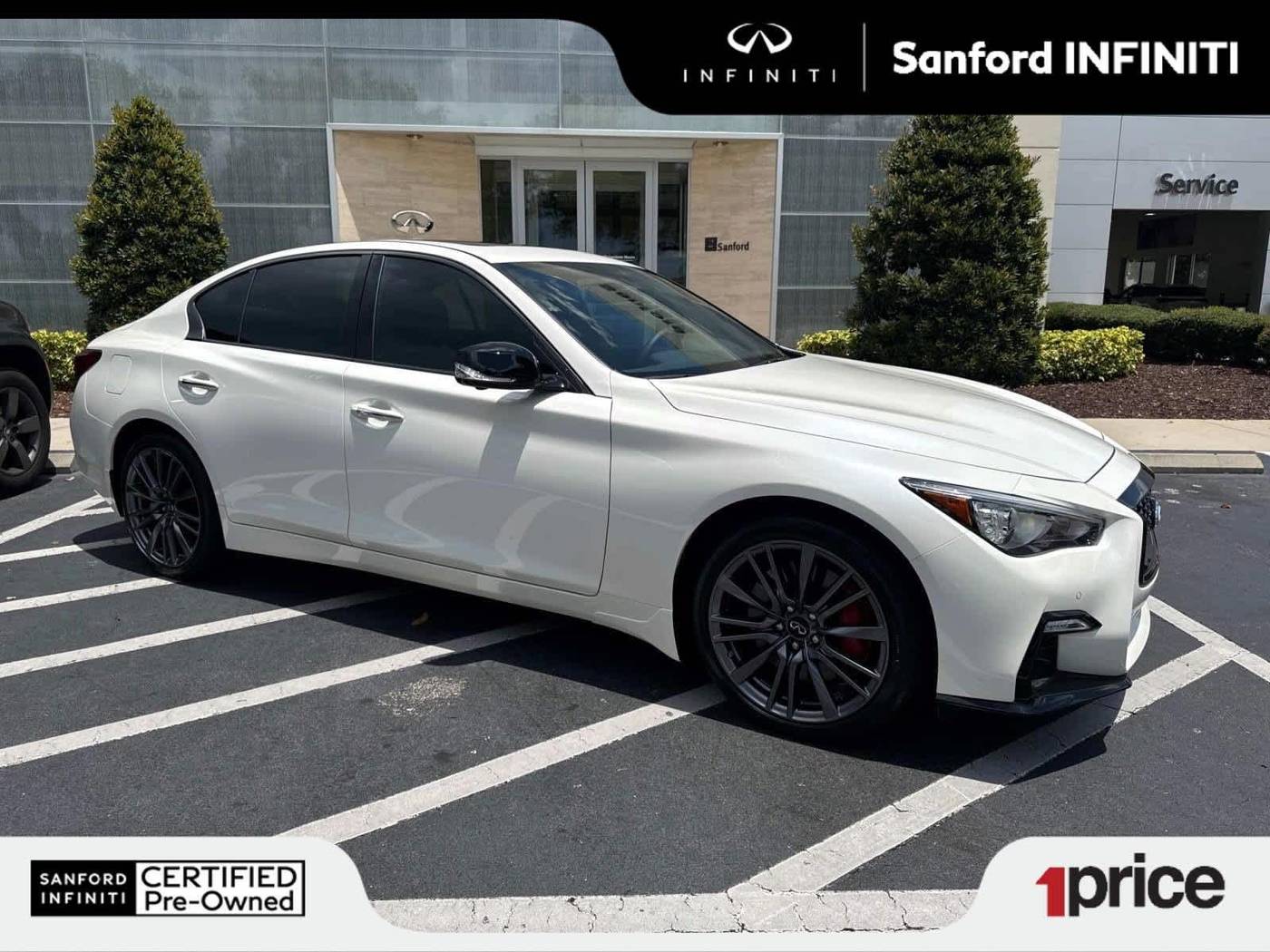 2024 INFINITI Q50 RED SPORT 400 — Sedan — 9,423 mi — Sanford, FL