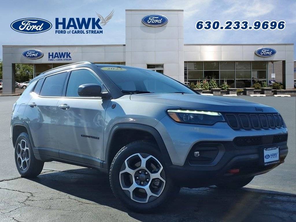 2022 Jeep Compass Trailhawk — SUV — 33,417 mi — Carol Stream, IL