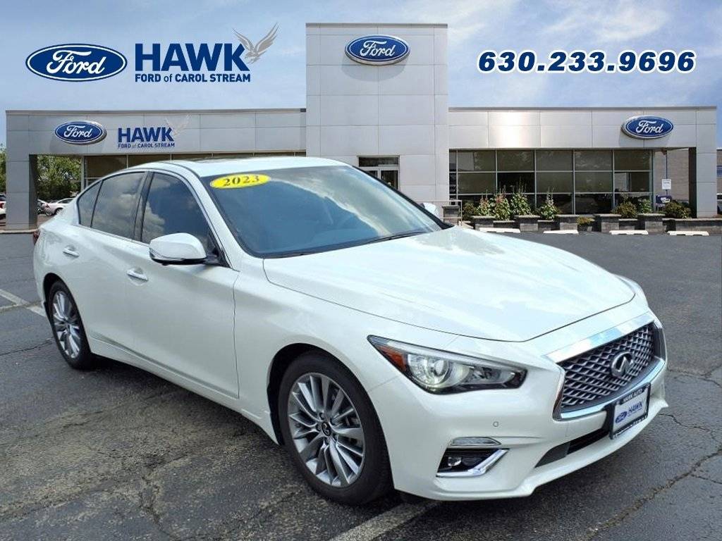 2023 INFINITI Q50 LUXE — Sedan — 16,710 mi — Carol Stream, IL