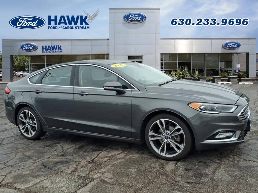 2017 Ford Fusion Titanium — Sedan — 63,732 mi — Carol Stream, IL