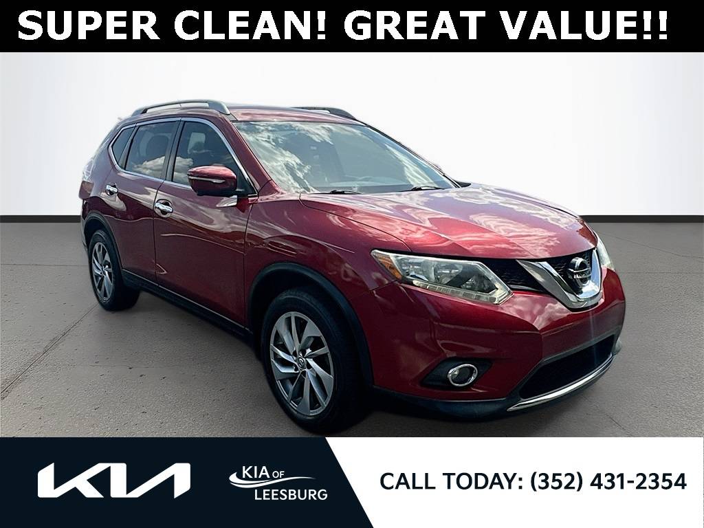 2015 Nissan Rogue SL — SUV — 74,339 mi — Leesburg, FL
