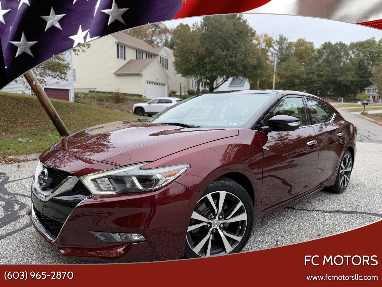 2017 Nissan Maxima SL — Sedan — 31,555 mi — Manchester, NH