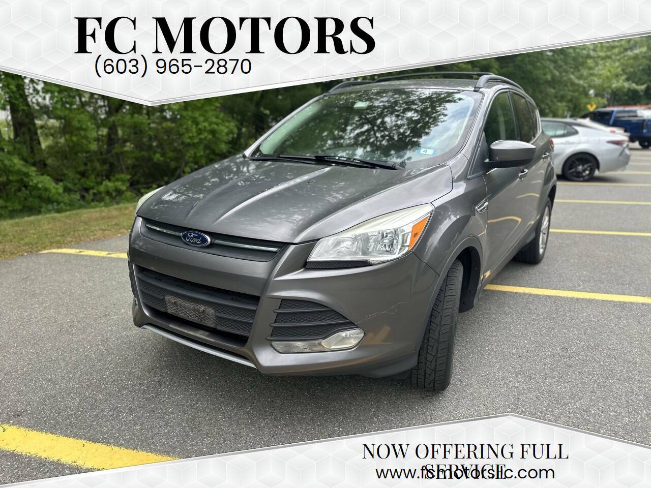 2013 Ford Escape SE — SUV — 104,714 mi — Manchester, NH