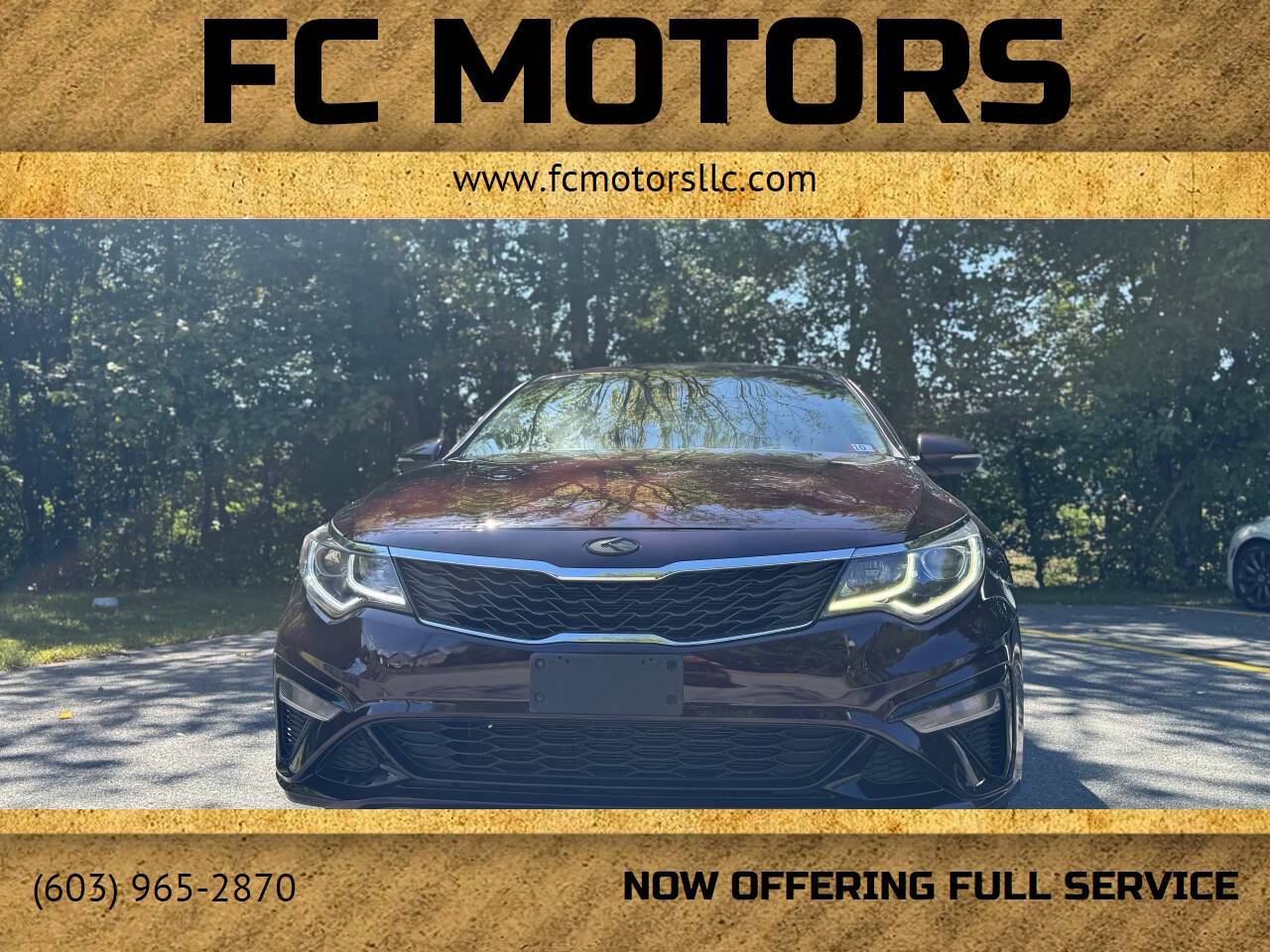 2019 Kia Optima LX — Sedan — 67,830 mi — Manchester, NH
