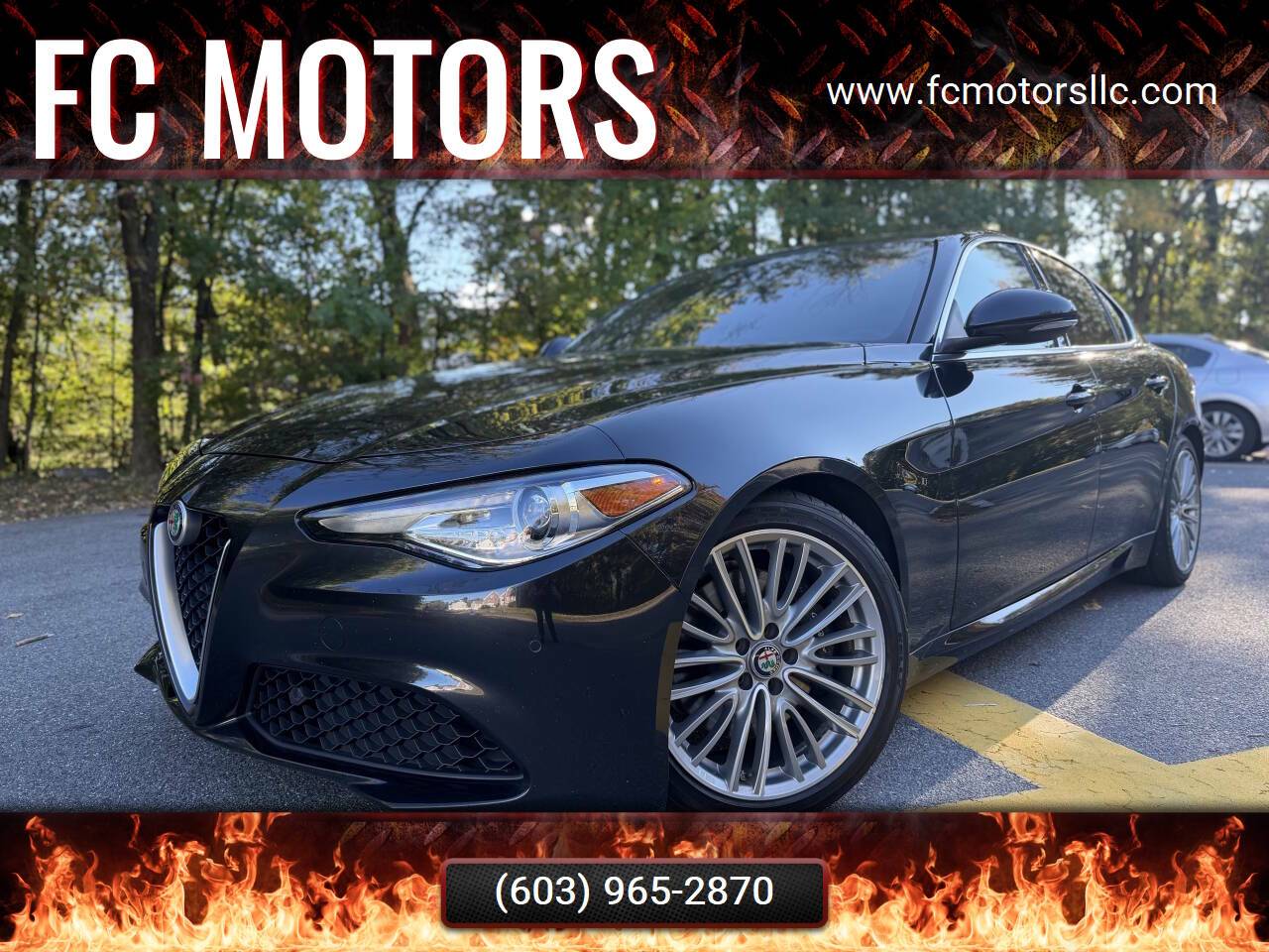 2017 Alfa Romeo Giulia Ti — Sedan — 110,043 mi — Manchester, NH