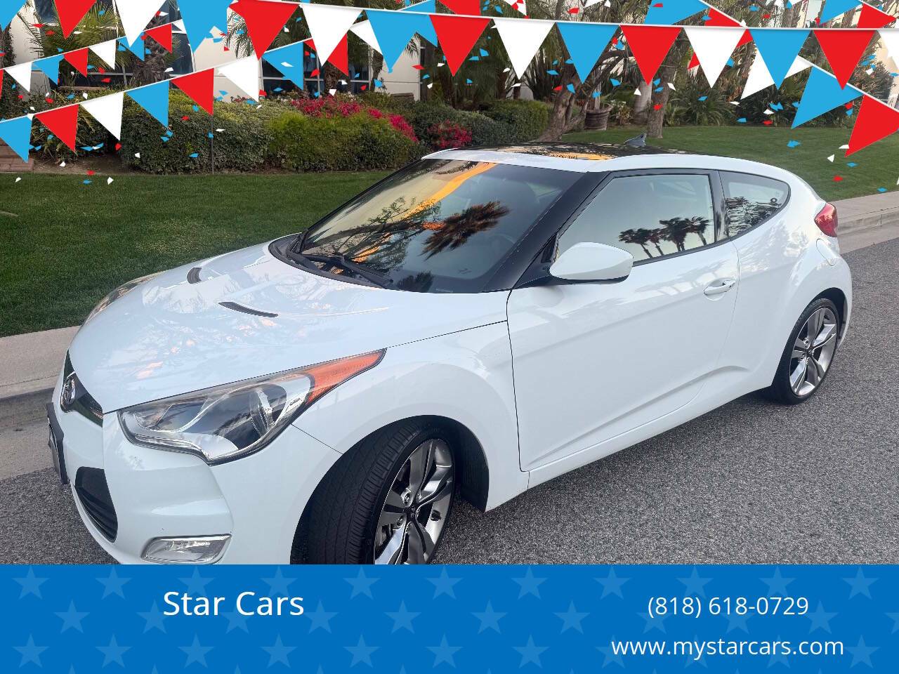 2014 Hyundai Veloster Base — Hatchback — 122,606 mi — Arleta, CA