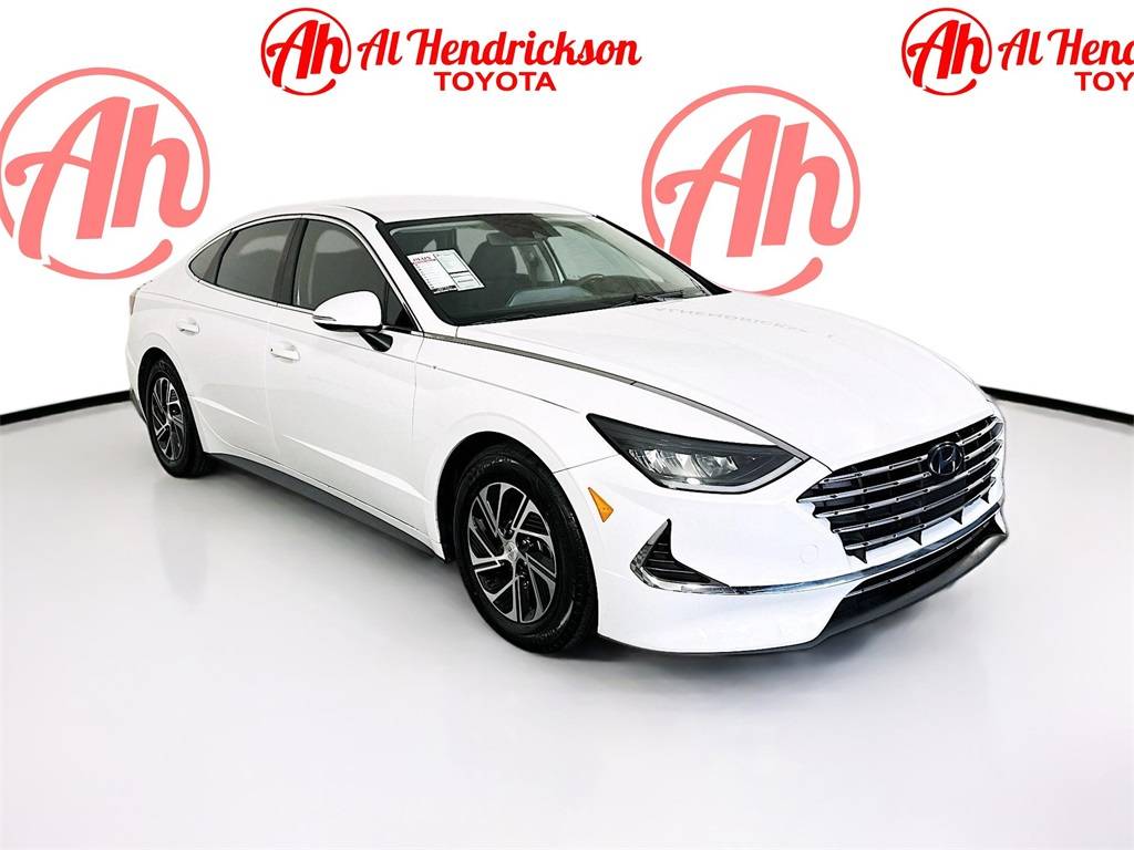 2021 Hyundai Sonata Hybrid Blue — Sedan — 59,164 mi — Coconut Creek, FL