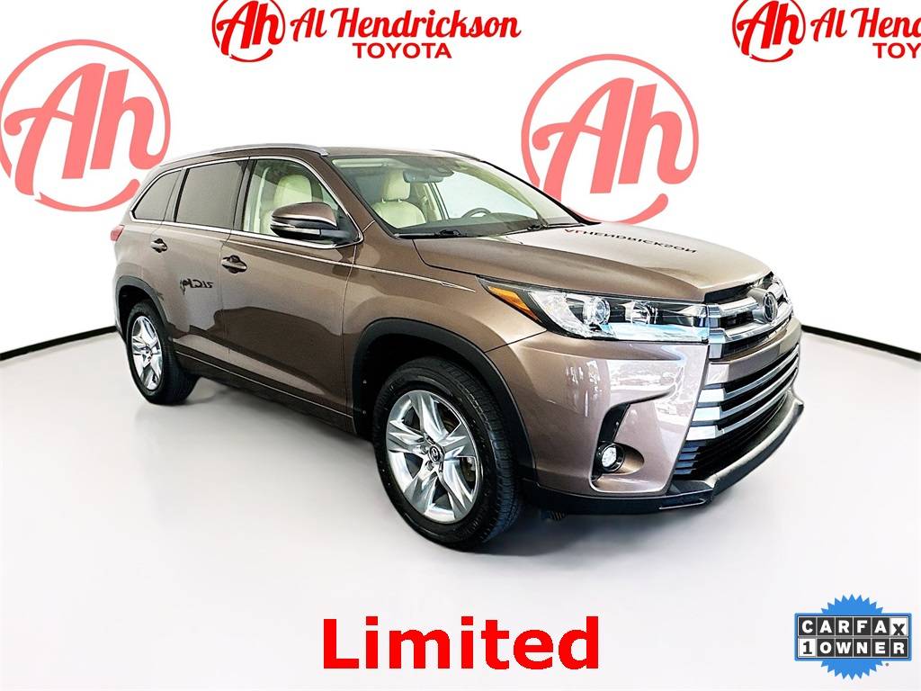 2019 Toyota Highlander Limited — SUV — 19,237 mi — Coconut Creek, FL