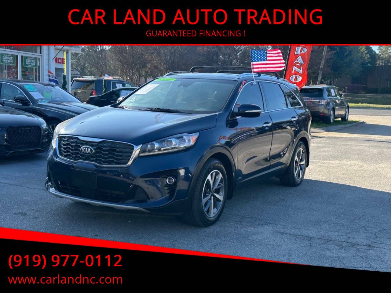 2019 Kia Sorento EX V6 — SUV — 95,513 mi — RALEIGH, NC