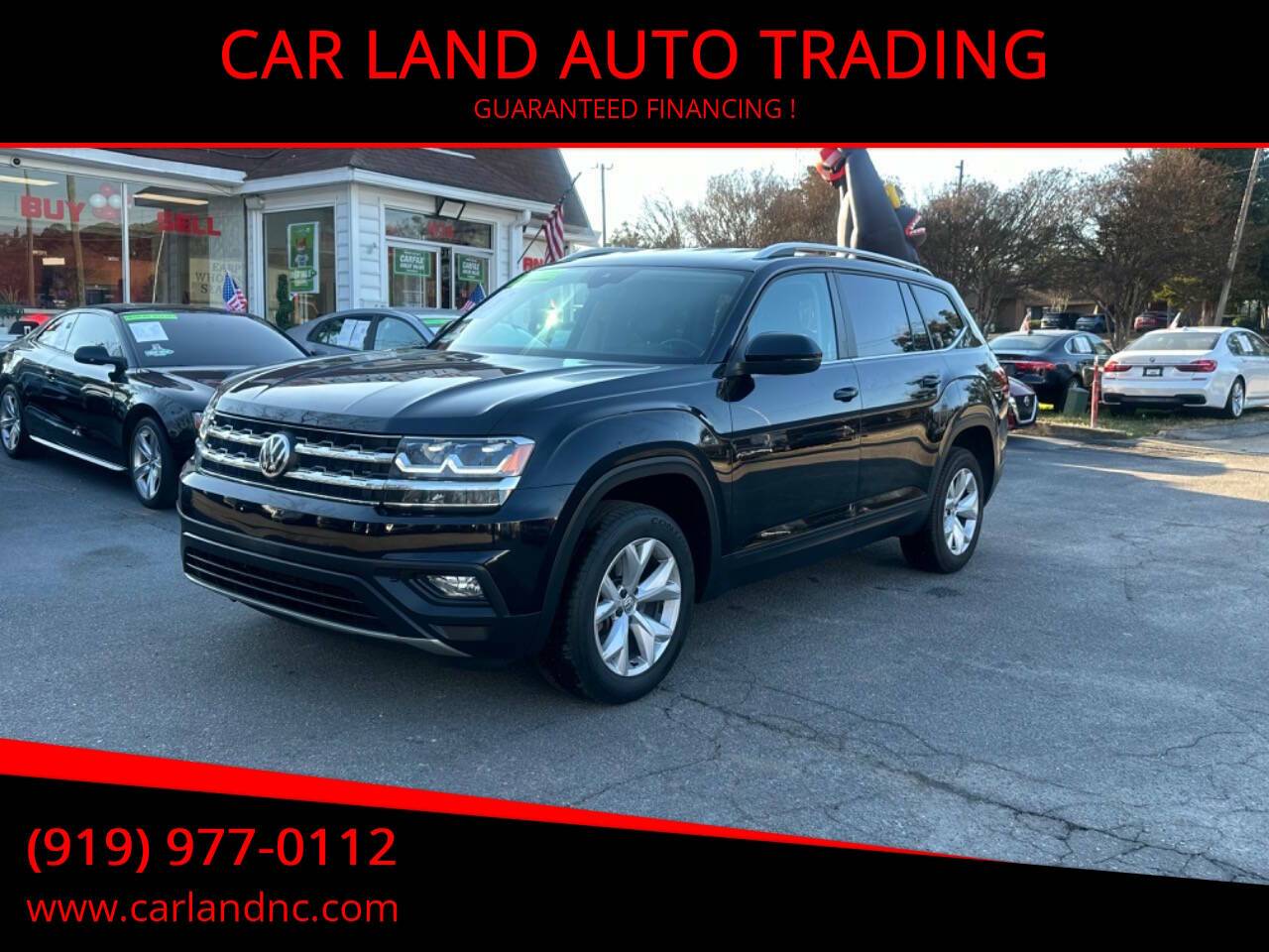 2019 Volkswagen Atlas SE with Technology — SUV — 120,665 mi — RALEIGH, NC
