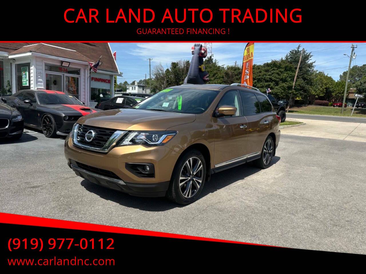 2017 Nissan Pathfinder Platinum — SUV — 146,937 mi — Raleigh, NC