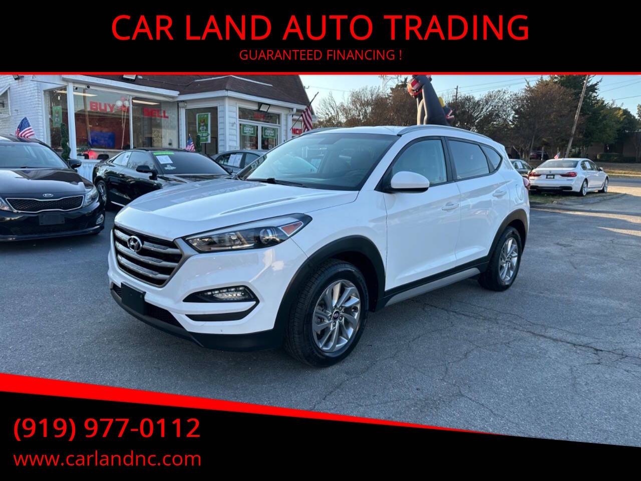 2018 Hyundai Tucson SEL — SUV — 120,558 mi — RALEIGH, NC