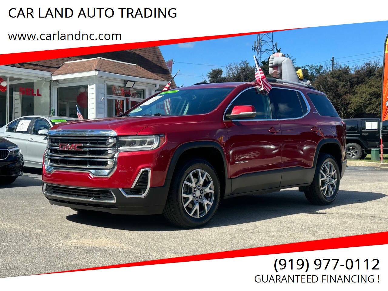 2020 GMC Acadia SLT — SUV — 120,155 mi — RALEIGH, NC