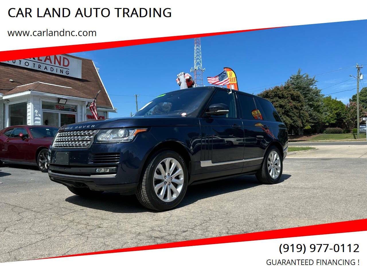 2016 Land Rover Range Rover HSE — SUV — 112,928 mi — RALEIGH, NC