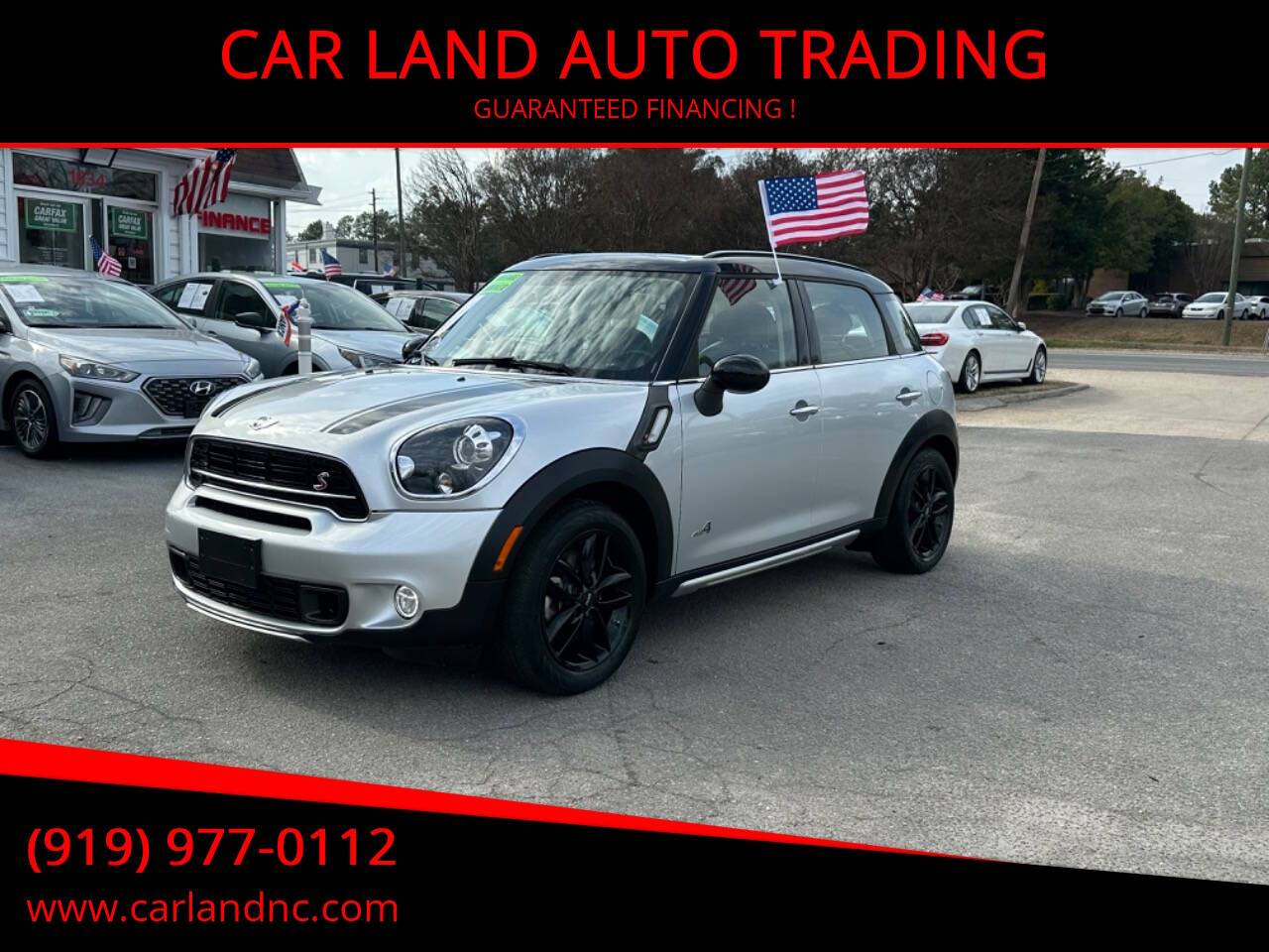 2016 MINI Countryman Cooper S ALL4 — SUV — 33,750 mi — RALEIGH, NC