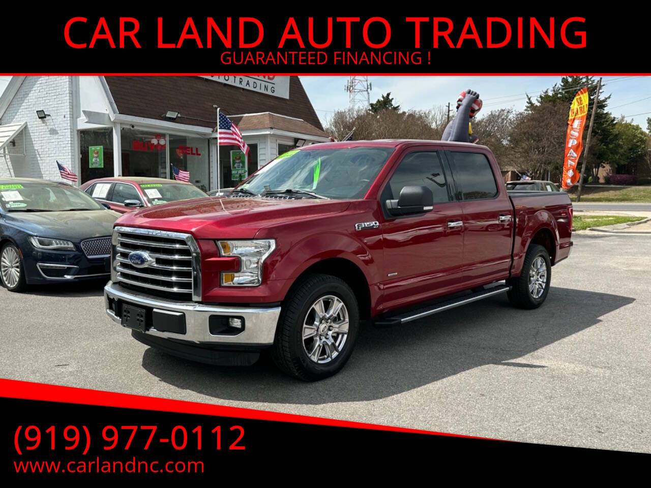 2016 Ford F-150 XLT — Pickup Truck — 152,772 mi — Raleigh, NC
