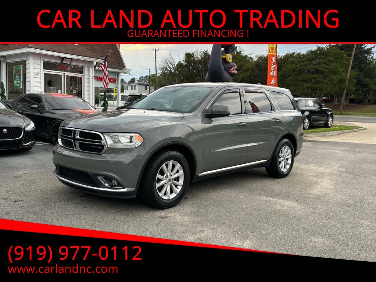 2019 Dodge Durango SXT — SUV — 105,596 mi — Raleigh, NC
