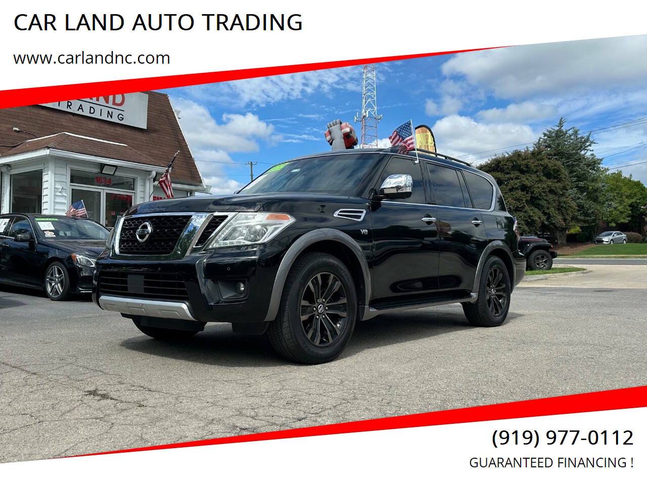 2017 Nissan Armada Platinum — SUV — 108,094 mi — RALEIGH, NC