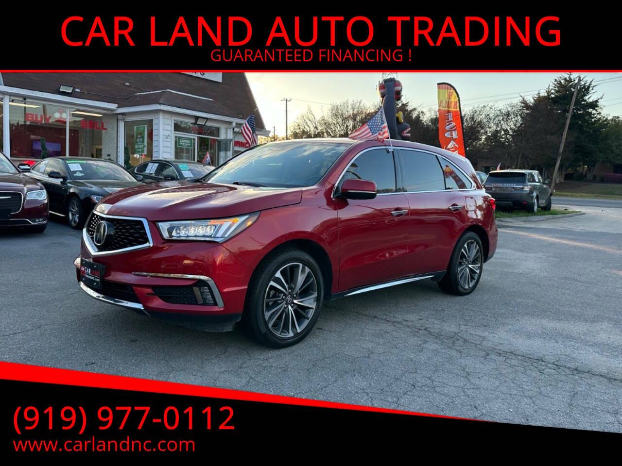 2019 Acura MDX Technology Package — SUV — 107,505 mi — Raleigh, NC