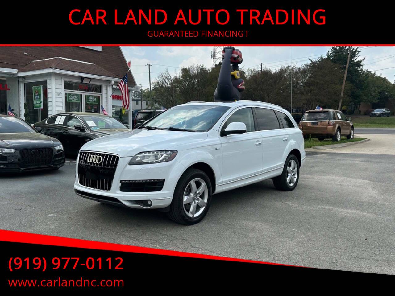 2015 Audi Q7 Premium Plus — SUV — 96,628 mi — RALEIGH, NC