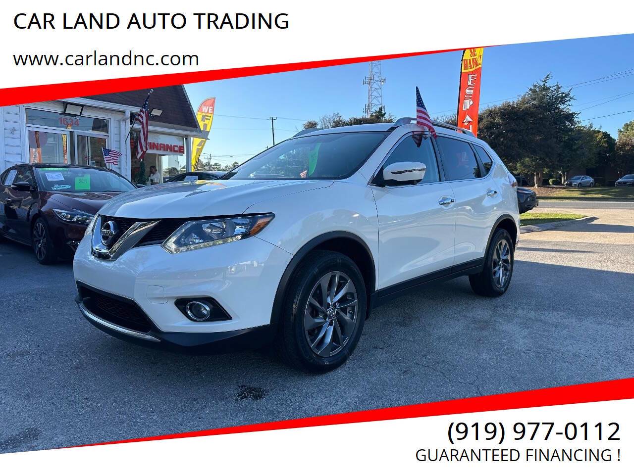2016 Nissan Rogue SL — SUV — 139,441 mi — RALEIGH, NC