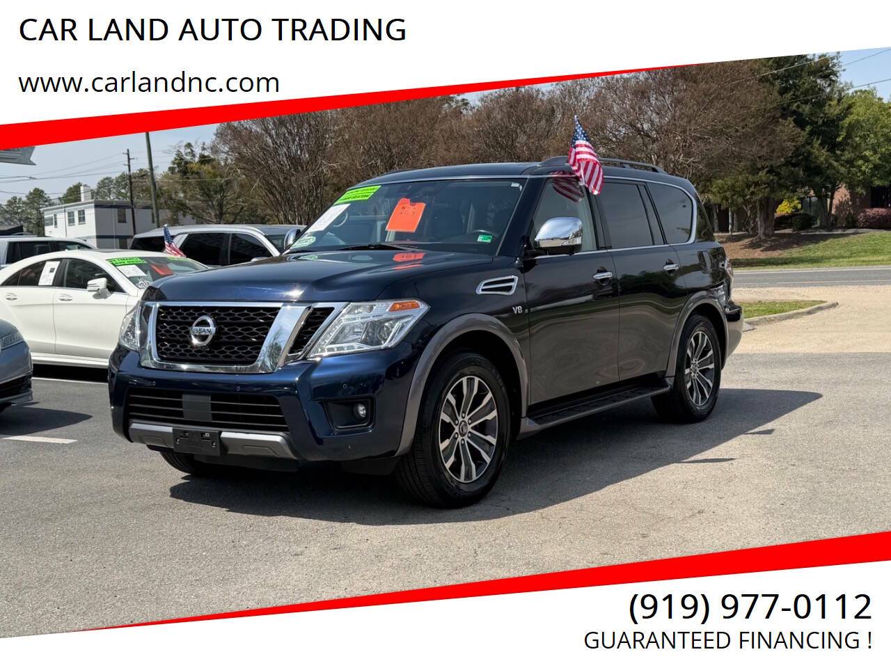 2019 Nissan Armada SL — SUV — 117,100 mi — RALEIGH, NC
