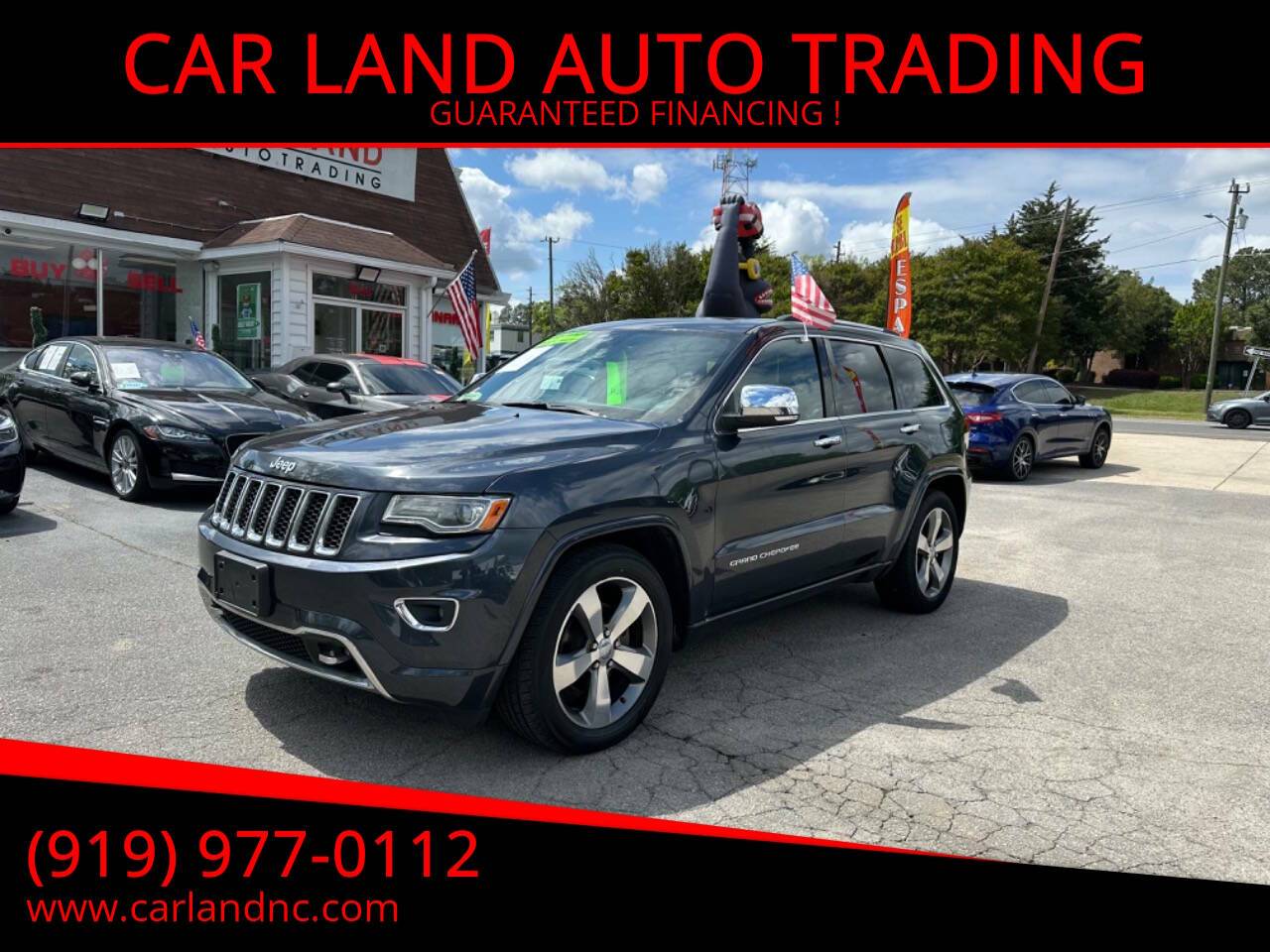 2014 Jeep Grand Cherokee Overland — SUV — 130,356 mi — Raleigh, NC