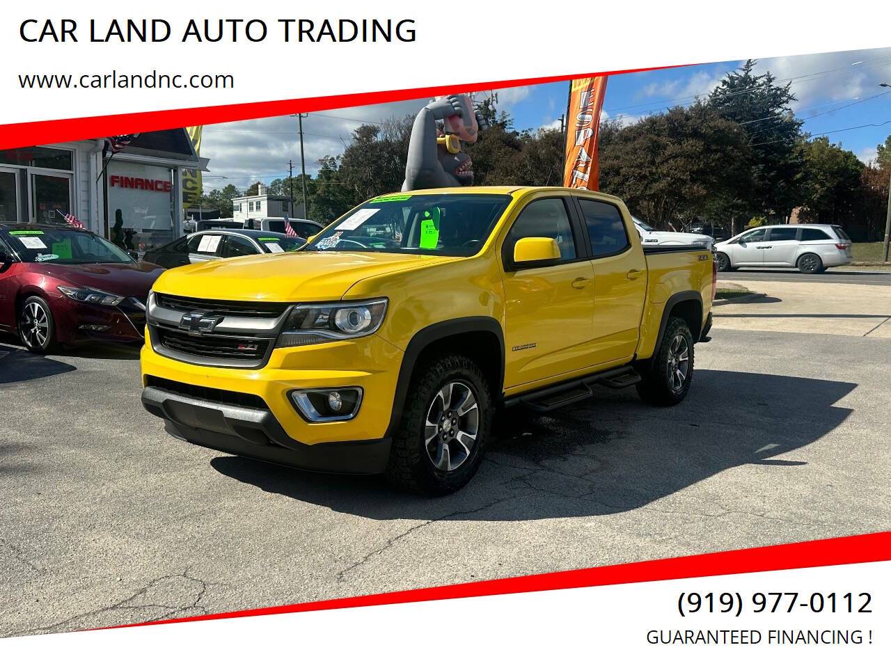 2015 Chevrolet Colorado Z71 — Pickup Truck — 106,410 mi — RALEIGH, NC