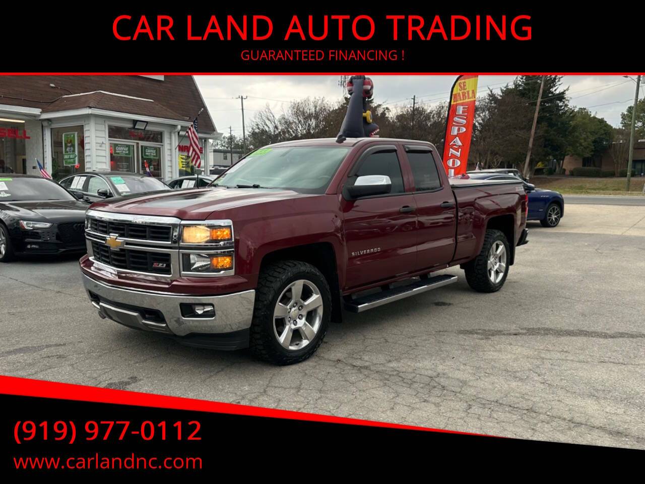 2014 Chevrolet Silverado 1500 LT — Pickup Truck — 93,229 mi — RALEIGH, NC