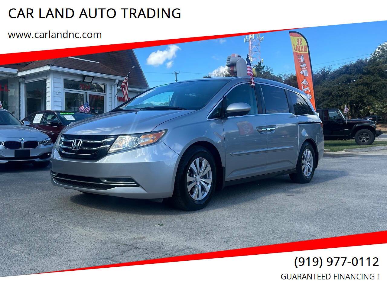 2016 Honda Odyssey EX-L — Minivan — 130,378 mi — RALEIGH, NC