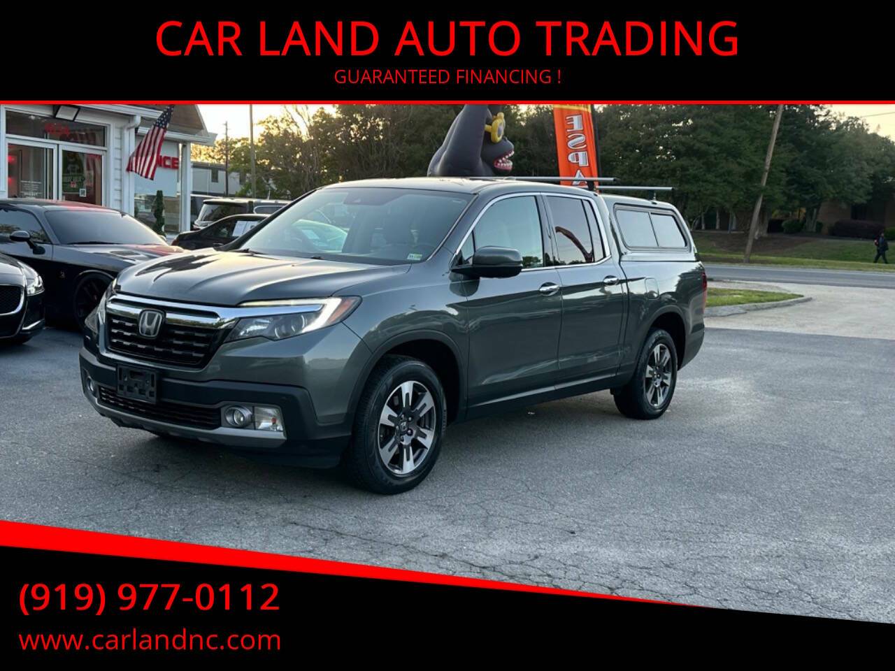 2018 Honda Ridgeline RTL-E — Pickup Truck — 114,158 mi — RALEIGH, NC