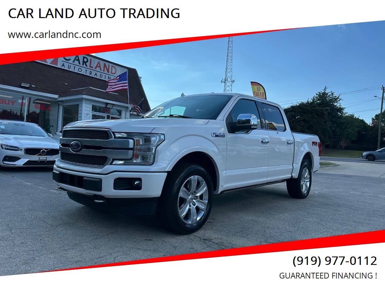 2018 Ford F-150 Platinum — Pickup Truck — 104,963 mi — Raleigh, NC
