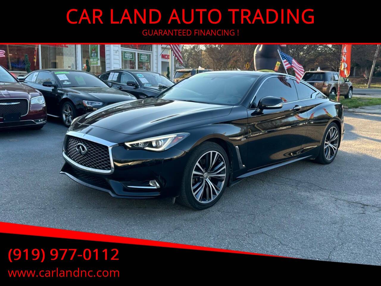 2017 INFINITI Q60 2.0t Premium — Coupe — 117,075 mi — RALEIGH, NC