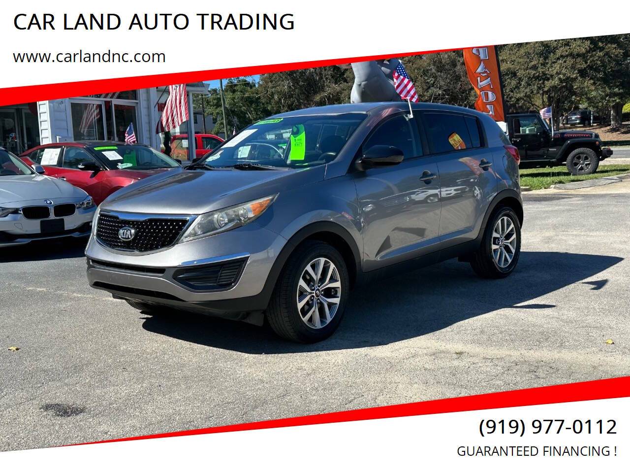 2016 Kia Sportage LX — SUV — 96,433 mi — RALEIGH, NC
