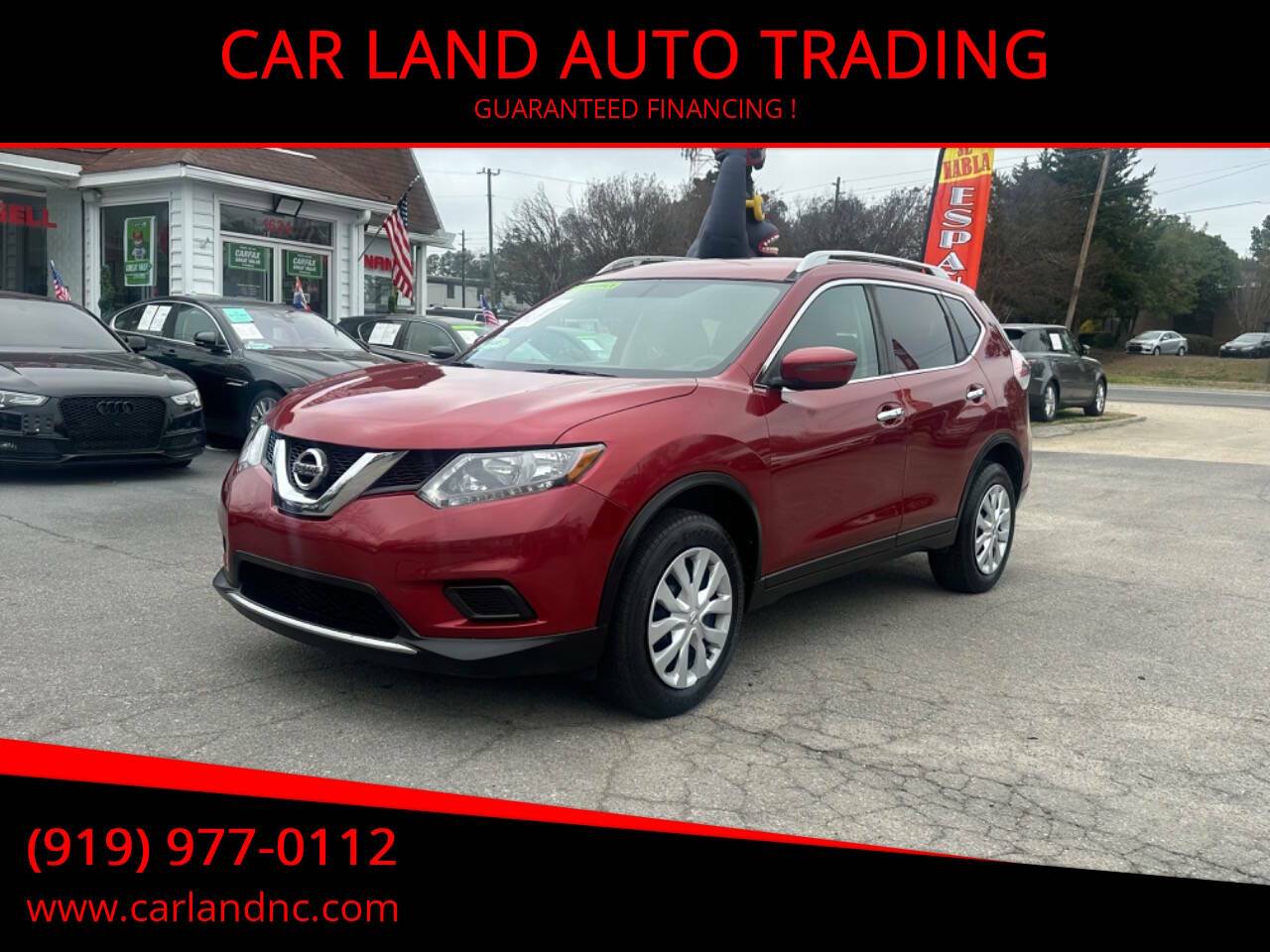 2016 Nissan Rogue S — SUV — 125,800 mi — RALEIGH, NC