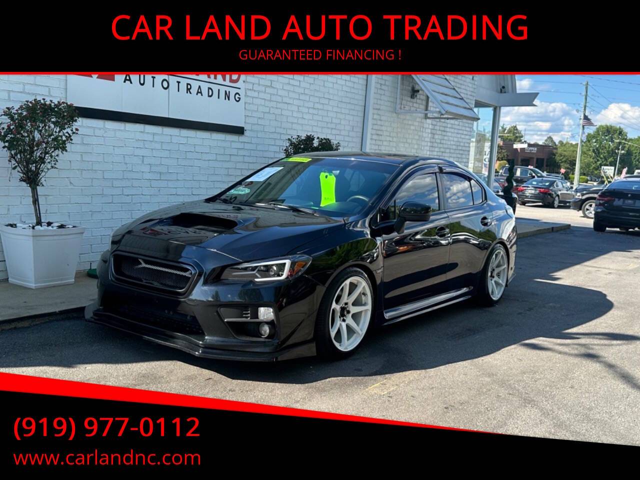 2017 Subaru WRX Premium — Sedan — 75,635 mi — Raleigh, NC