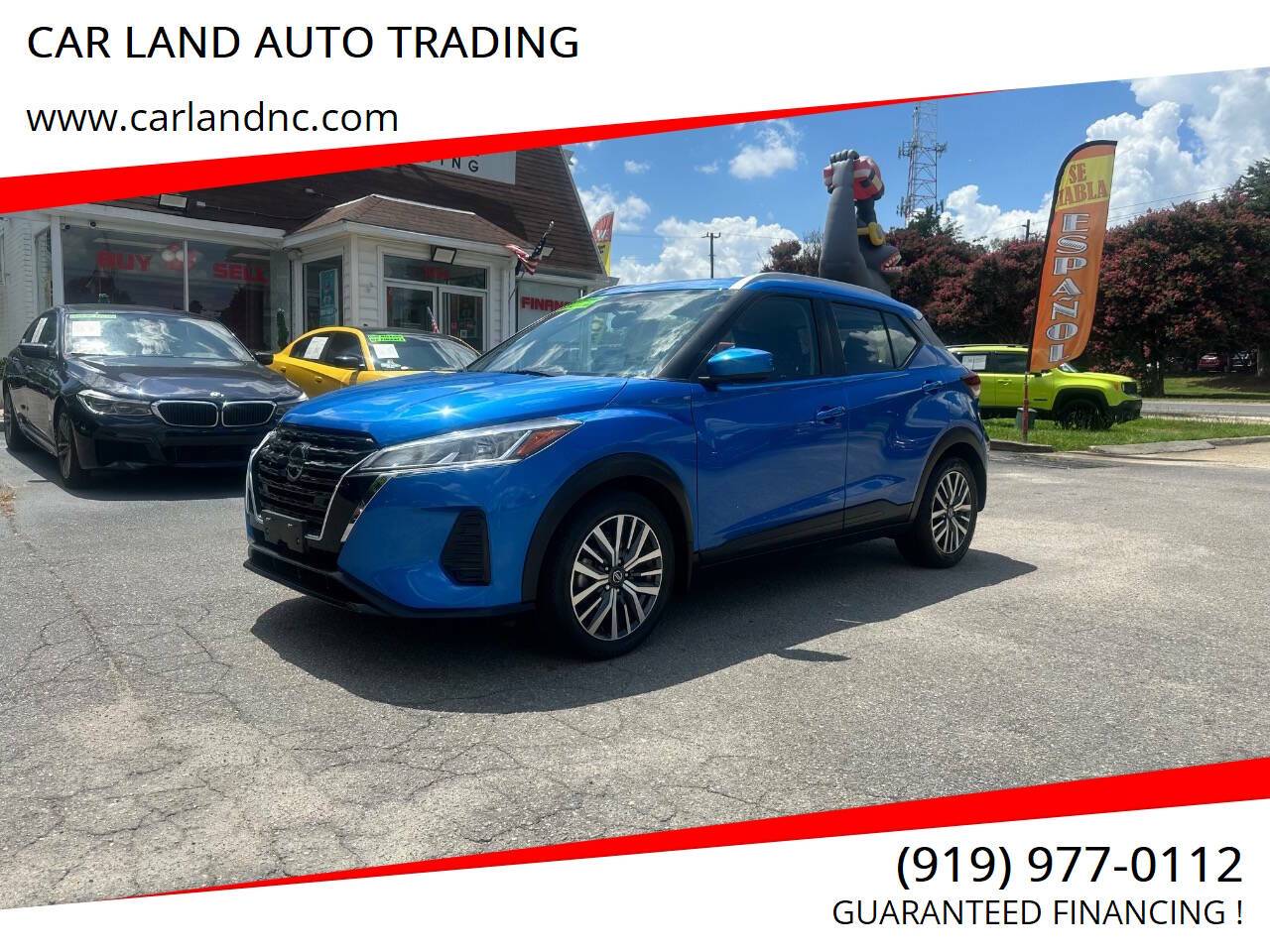 2021 Nissan Kicks SV — SUV — 61,577 mi — RALEIGH, NC