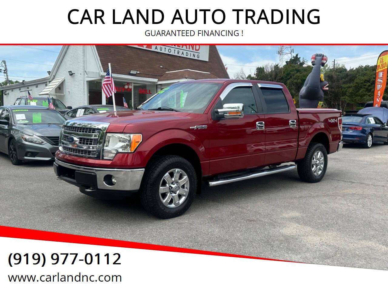 2013 Ford F-150 XLT — Pickup Truck — 134,145 mi — RALEIGH, NC