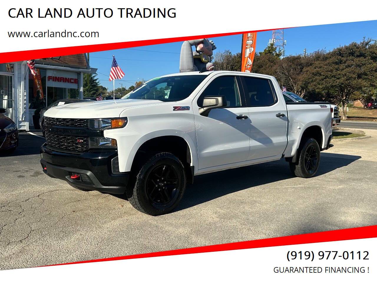 2019 Chevrolet Silverado 1500 Custom Trail Boss — Pickup Truck — 107,279 mi — RALEIGH, NC