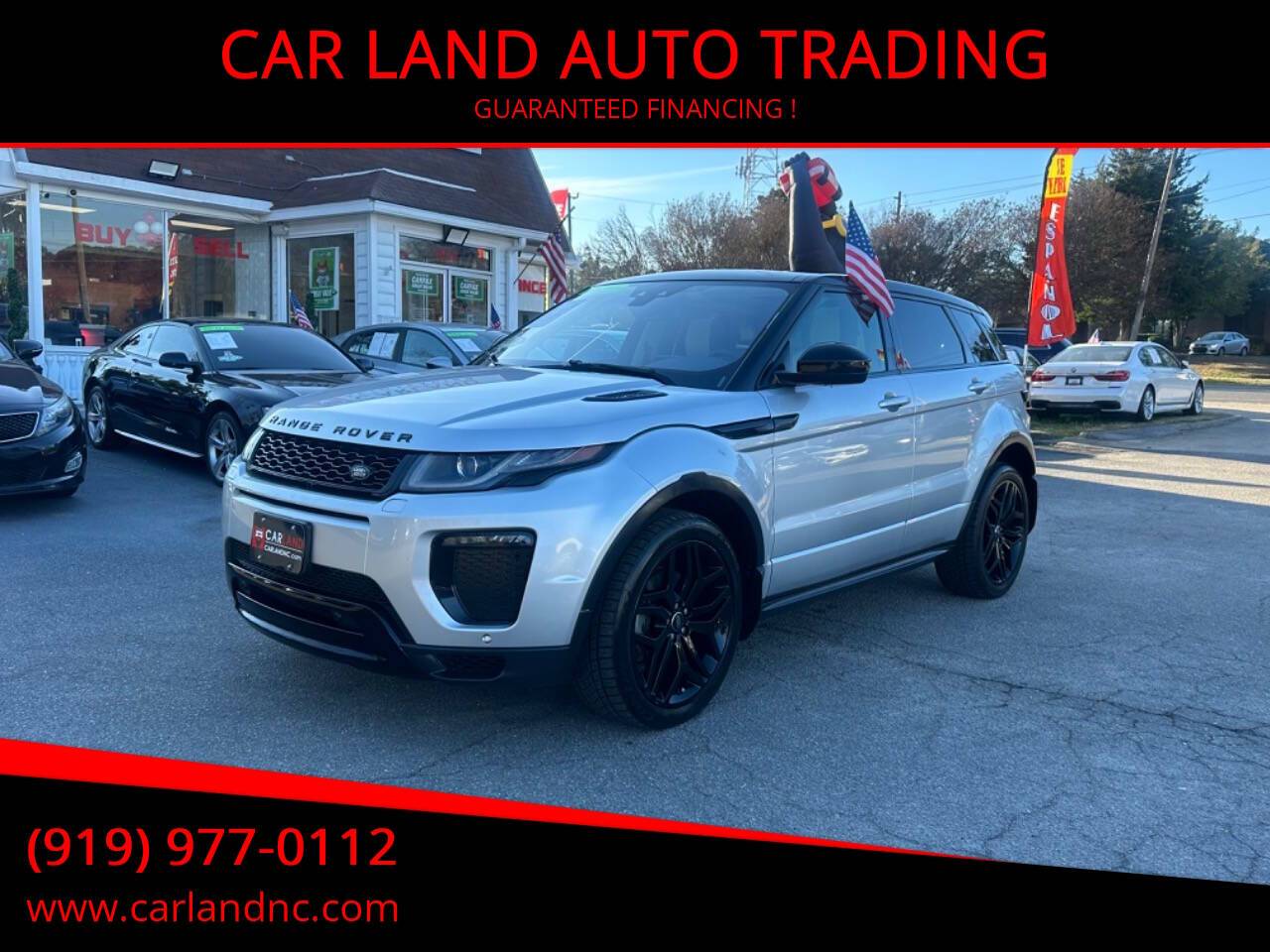 2016 Land Rover Range Rover Evoque HSE Dynamic — SUV — 123,706 mi — RALEIGH, NC