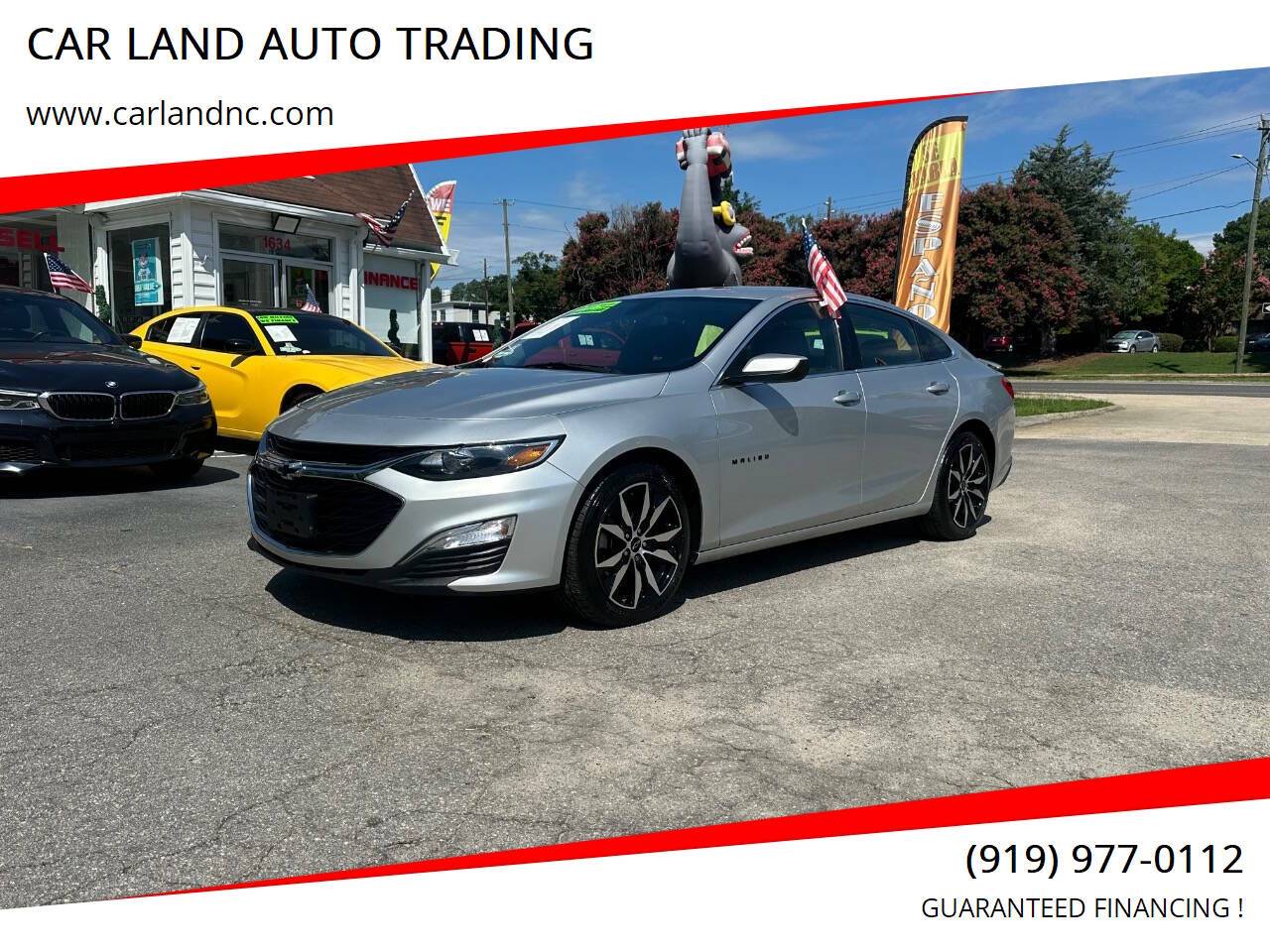 2020 Chevrolet Malibu RS — Sedan — 80,767 mi — RALEIGH, NC
