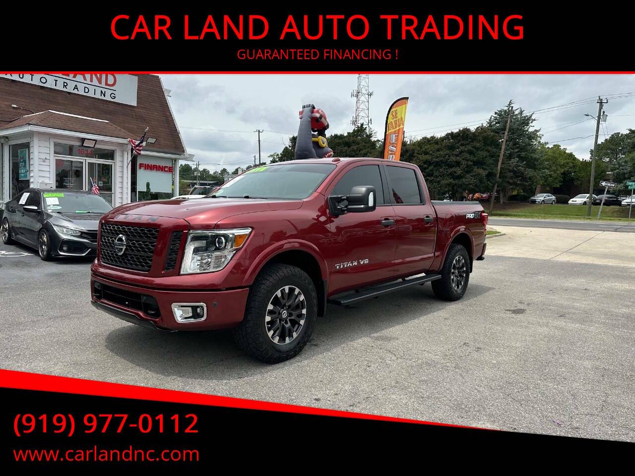 2018 Nissan Titan PRO-4X — Pickup Truck — 108,156 mi — Raleigh, NC