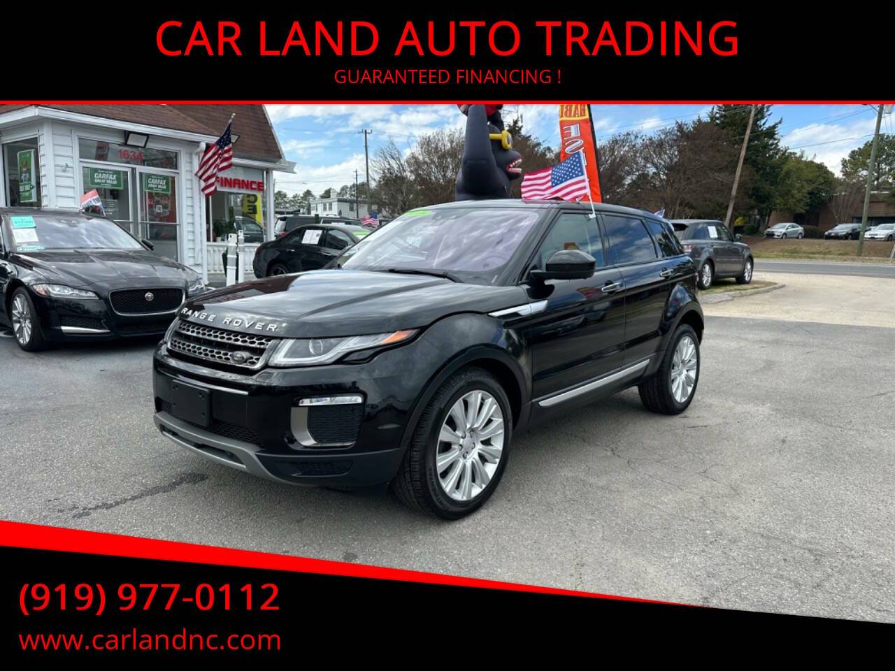 2017 Land Rover Range Rover Evoque HSE — SUV — 77,986 mi — RALEIGH, NC