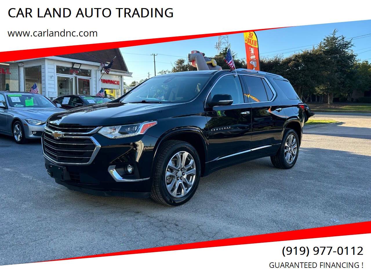 2021 Chevrolet Traverse Premier — SUV — 107,456 mi — RALEIGH, NC