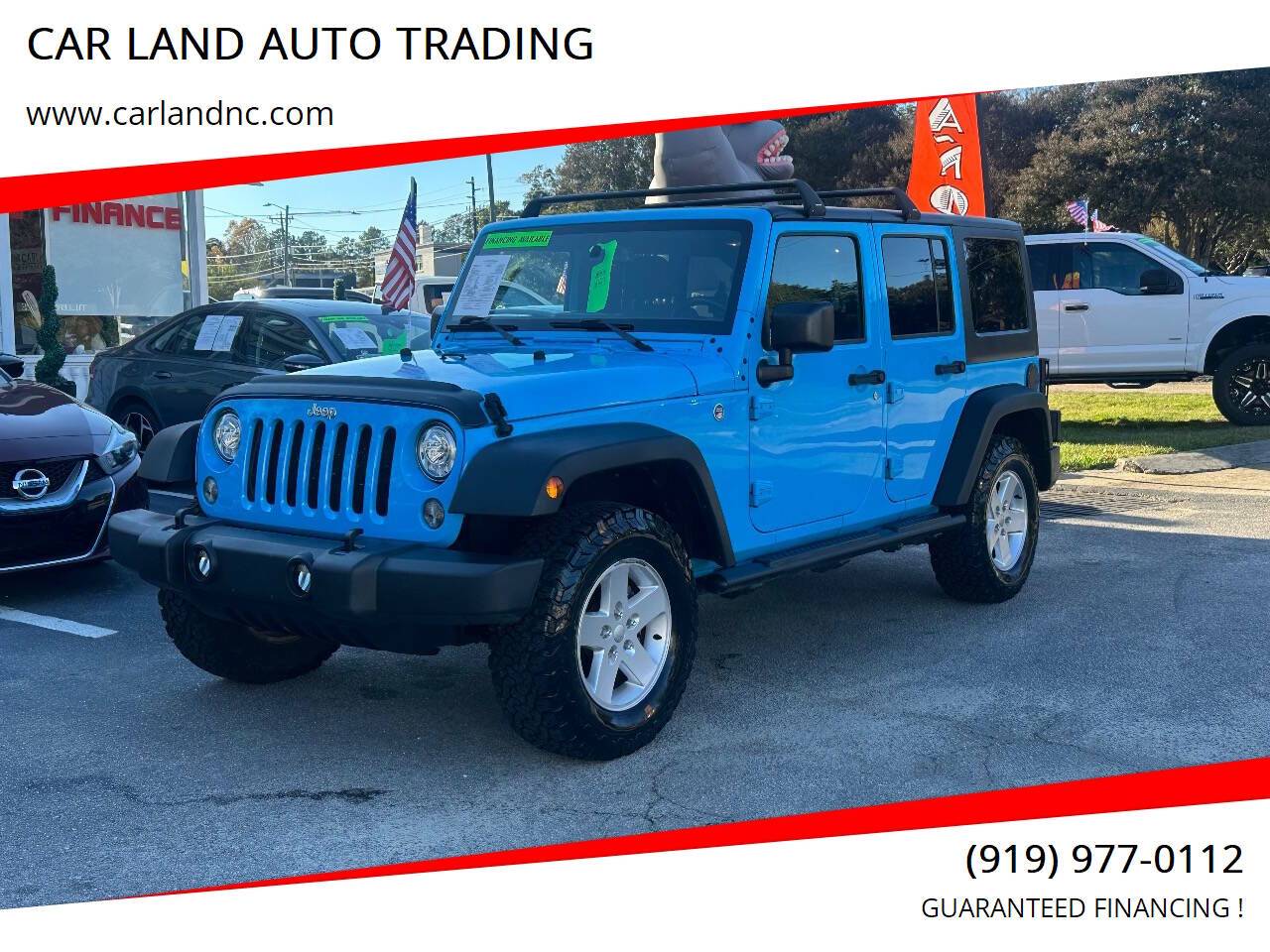 2017 Jeep Wrangler Sport — SUV — 145,354 mi — RALEIGH, NC