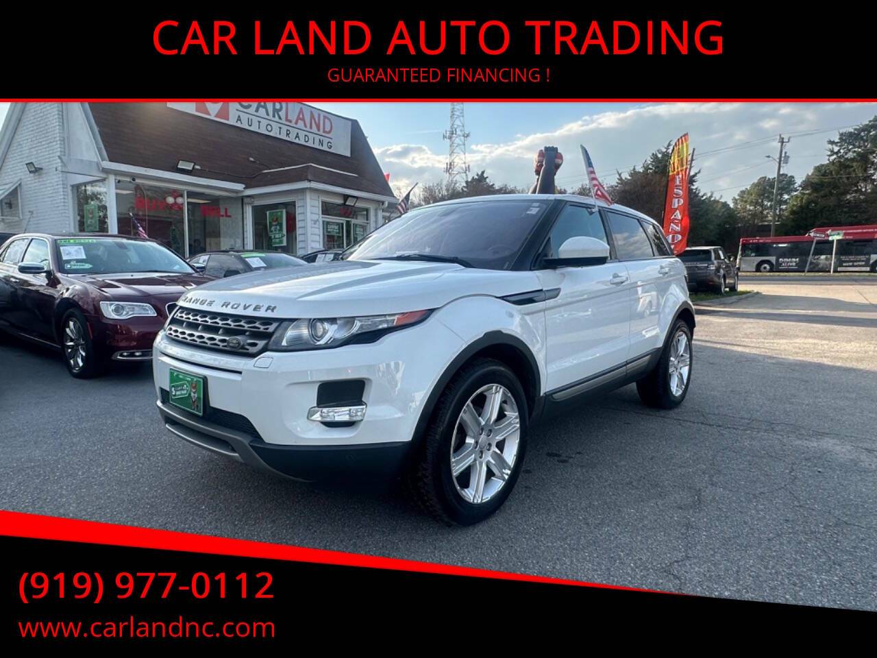 2014 Land Rover Range Rover Evoque Pure Plus — SUV — 101,766 mi — Raleigh, NC