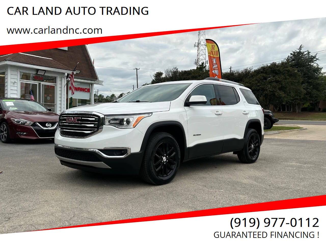 2019 GMC Acadia SLT — SUV — 136,021 mi — RALEIGH, NC