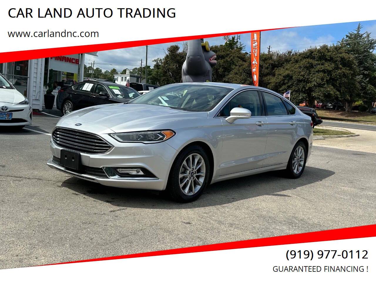 2017 Ford Fusion SE — Sedan — 58,763 mi — Raleigh, NC