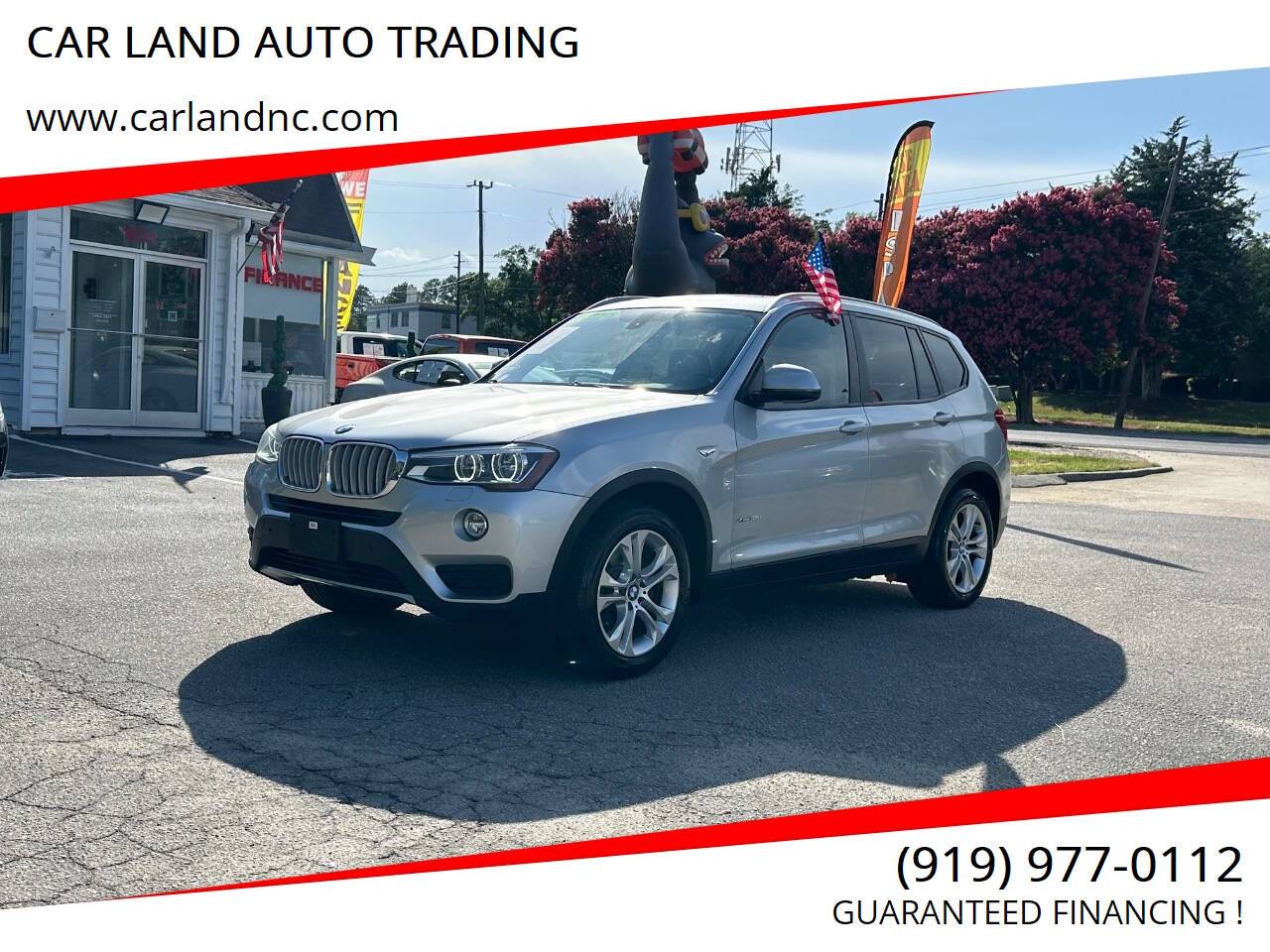 2015 BMW X3 35i — SUV — 108,445 mi — Raleigh, NC